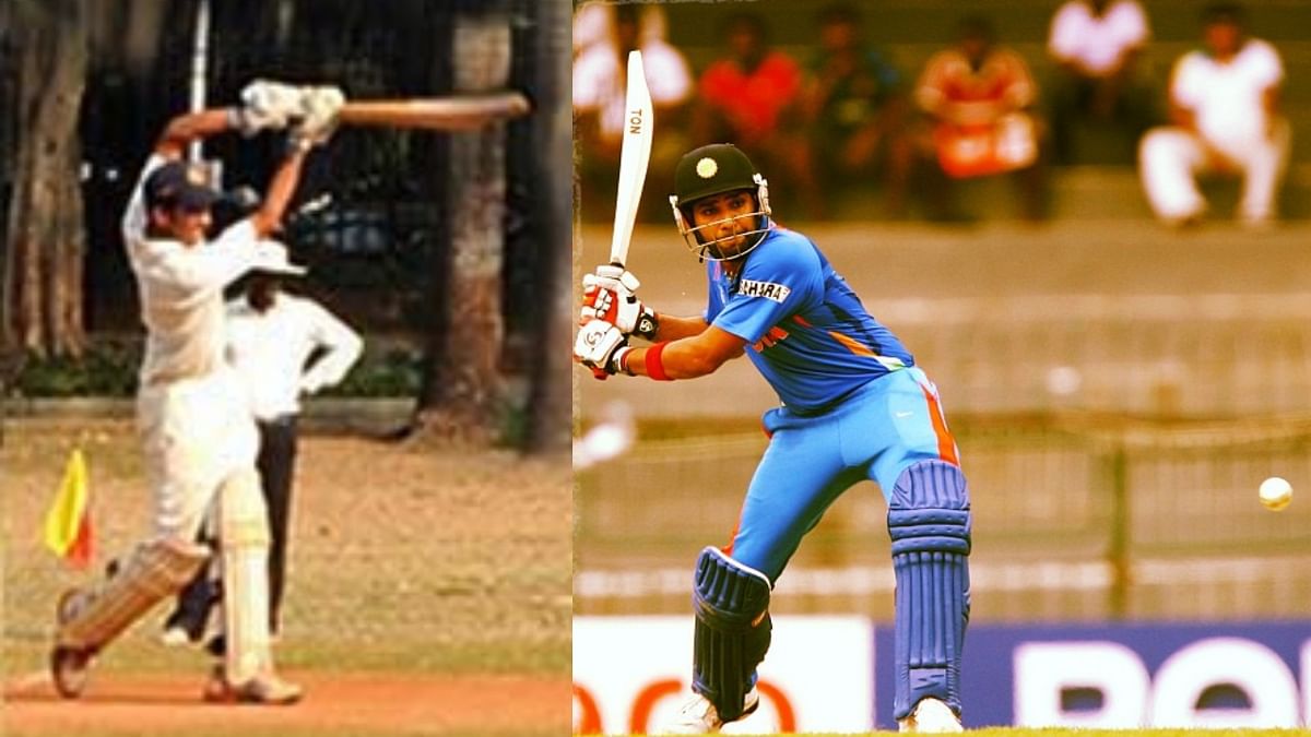 Rohit’s family members chipped in small amounts to send him to a cricket academy in 1999. Credit: Instagram/rohitsharma45