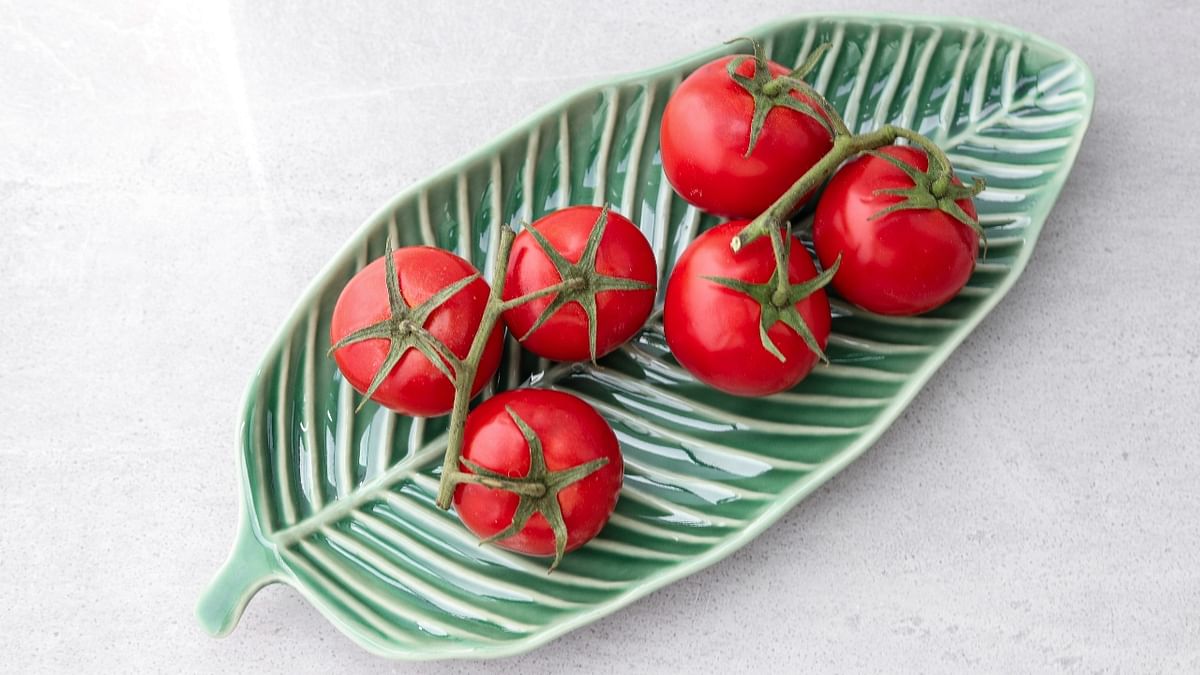 Tomato is a good source of potassium and is linked with lowering the elevated blood pressure in the body. Credit: DH Pool Photo