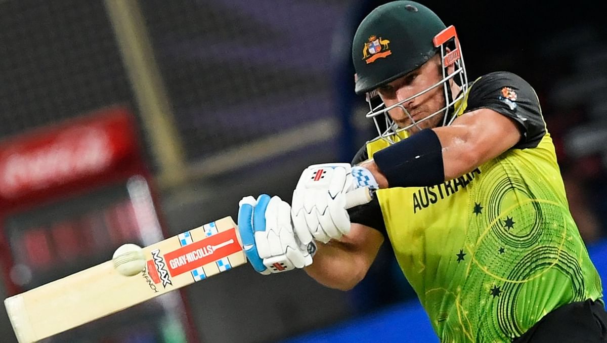 Australia's Aaron Finch sits at fourth place with 2608 runs. Credit: AFP Photo