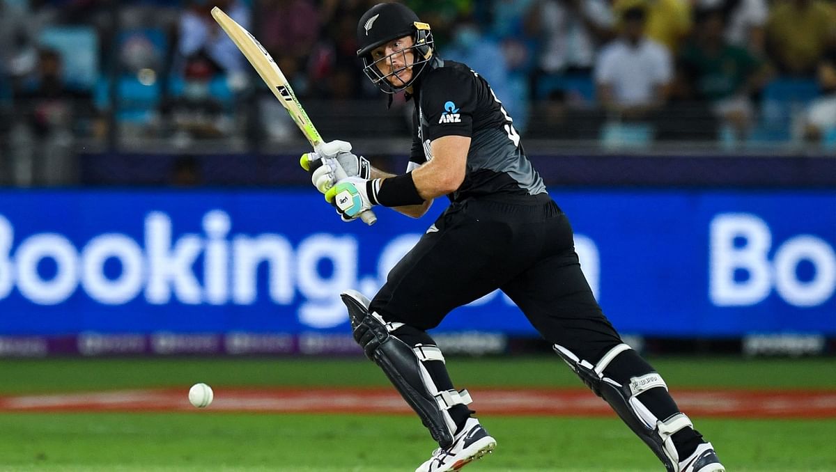 New Zealand cricketer Martin Guptill tops the list with 3,248 runs. Guptill achieved the feat during his knock of 31 in the second T20 match against India on November 19, 2021. Credit: AFP Photo