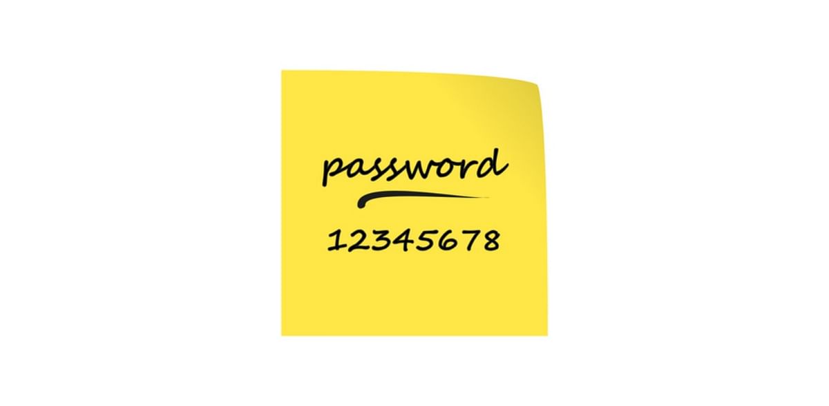 5. Password: 12345678 | Credit: iStock Photo