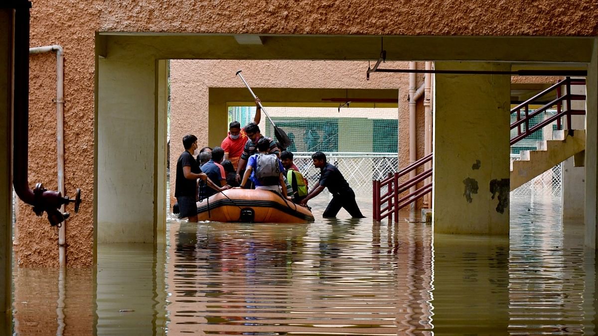 This has led to water entering many high-rise buildings. Credit: Reuters Photo
