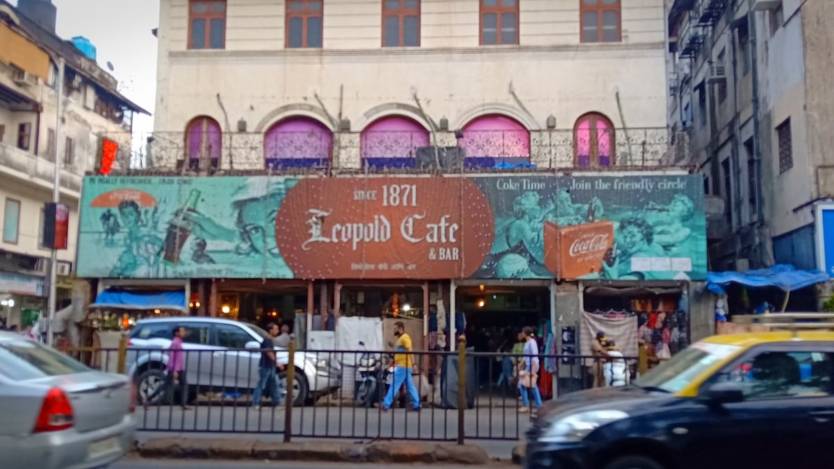 After the bloodbath at Cama Hospital and Nariman House, terrorists moved towards the famous Leopold Cafe and then they finally entered the iconic Taj Hotel, where they claimed over two dozen innocent lives. Credit: DH Pool Photo