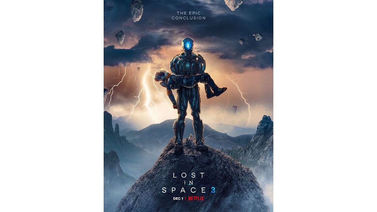Lost in Space: Season 3 – In the final season of the series, the Robinsons race to reunite and protect Alpha Centauri from a robot invasion. Credit: Netflix