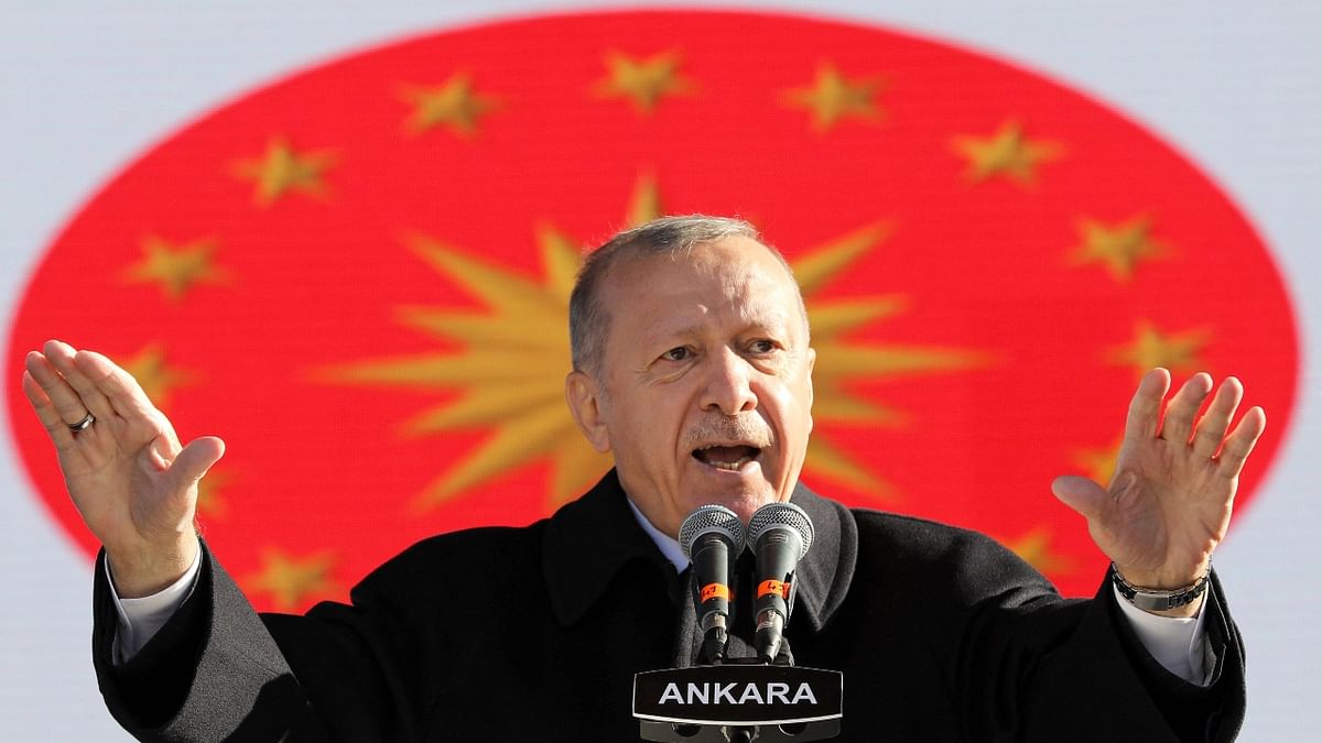 Recep Tayyip Erdogan: @RTErdogan/@tcbestepe and others  - Turkish president Recep Tayyip Erdogan has secured fourth position with 27.3 million followers. Credit: Reuters Photo