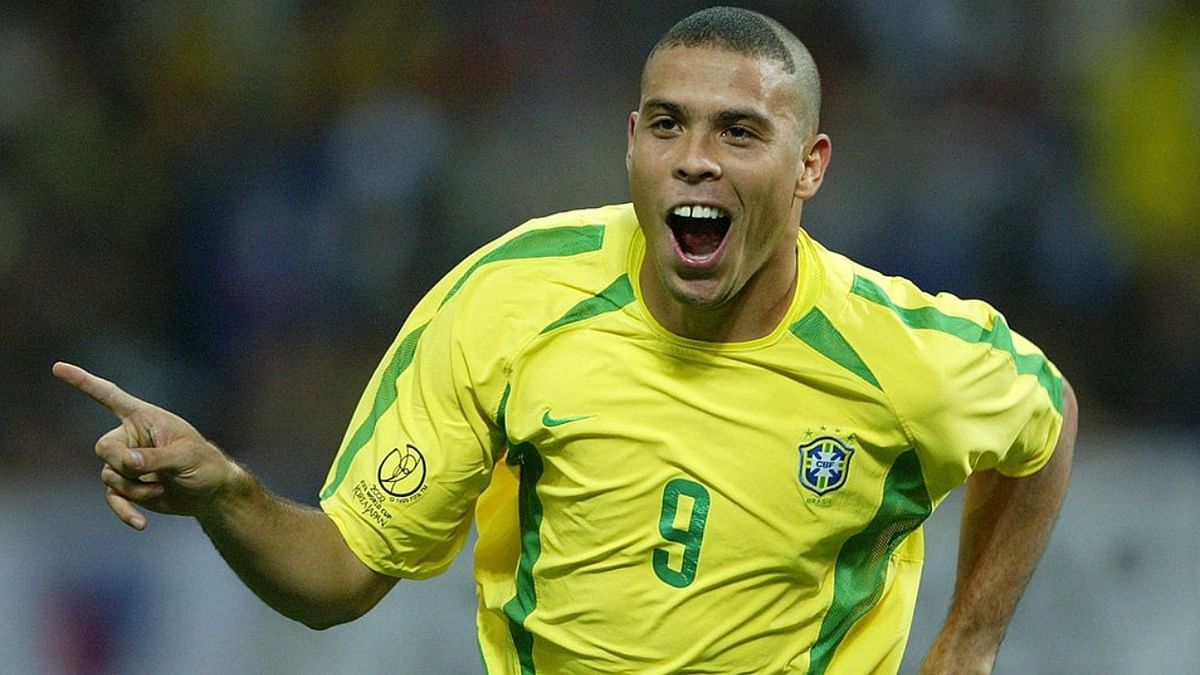 One of the greatest Brazilian footballers, Ronaldo was felicitated with Ballon d’Or twice. Credit: Twitter/PradeepKrish_m