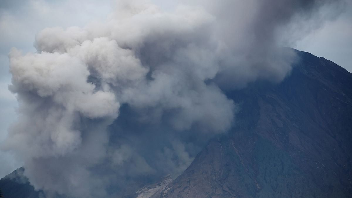 Aerial images shows the extent of the devastation unleashed by the volcano's deadly eruption over the weekend. Credit: Reuters Photo