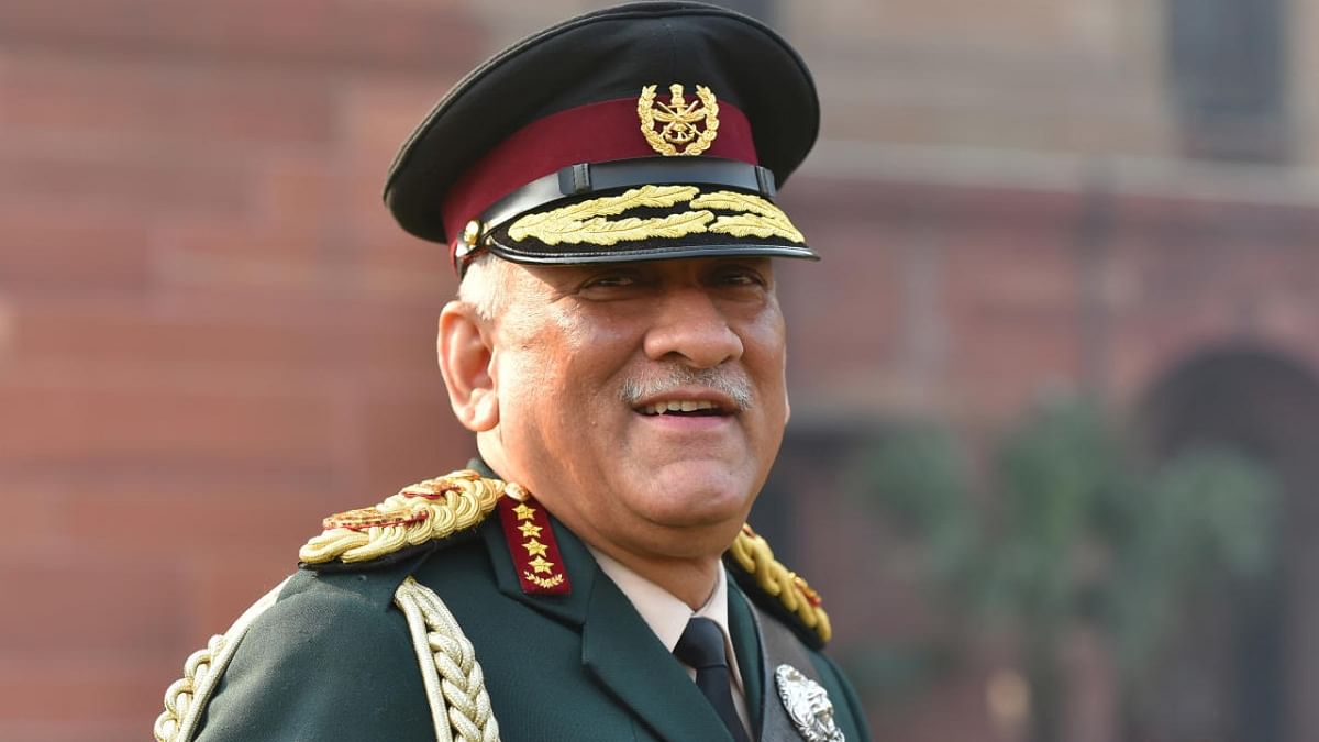 CDS General Bipin Rawat accompanied by his wife Madhulika Rawat, his staff and other officials were killed in an IAF Mi-17V5 helicopter crash on December 8 in Coonoor, Tamil Nadu. Credit: PTI Photo
