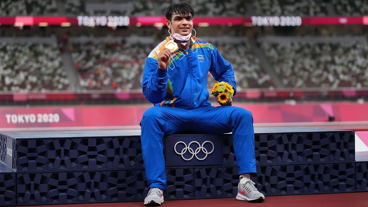 One of the biggest sporting events, Tokyo Olympics where Neeraj Chopra scripted history stood at fifth position. Credit: AP Photo