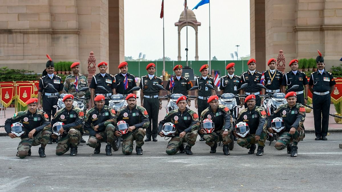 Conversations expressing pride and gratitude for Indian soldiers surfaced through the year with #IndianArmy hashtag. Credit: PTI Photo