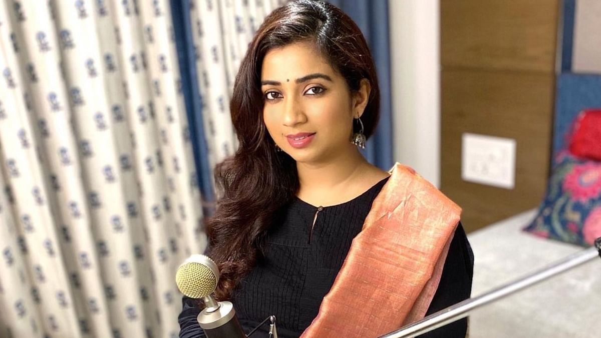 Shreya Ghoshal, a famous playback singer in India, came fifth in the list. Credit: Instagram/shreyaghoshal