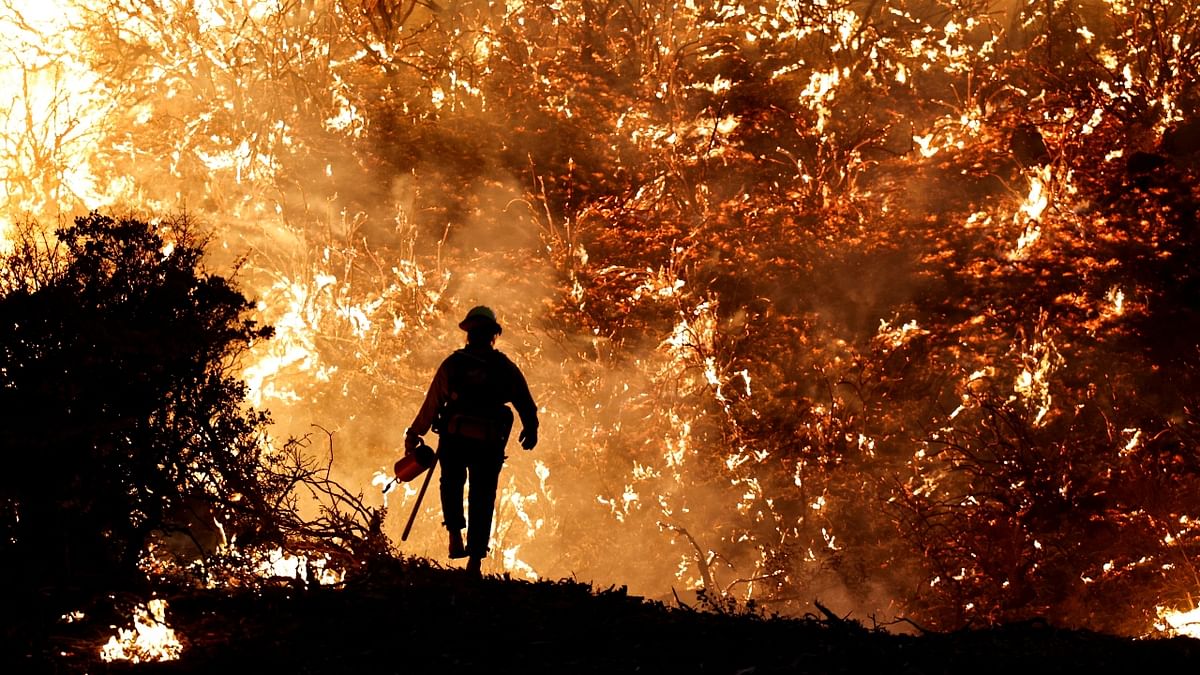A record heatwave and drought in the United States resulted in massive wildfires in California and Oregon regions in July. This was the largest wildfire in the US in recent past. Credit: Reuters Photo