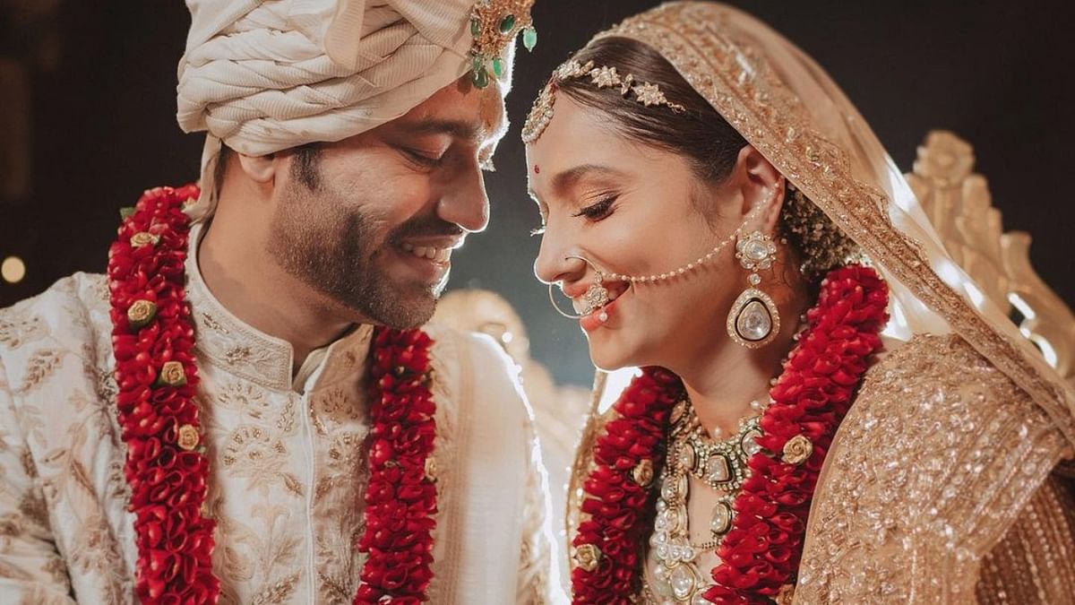 Ankita Lokhande & Vicky Jain's first wedding photos are out!