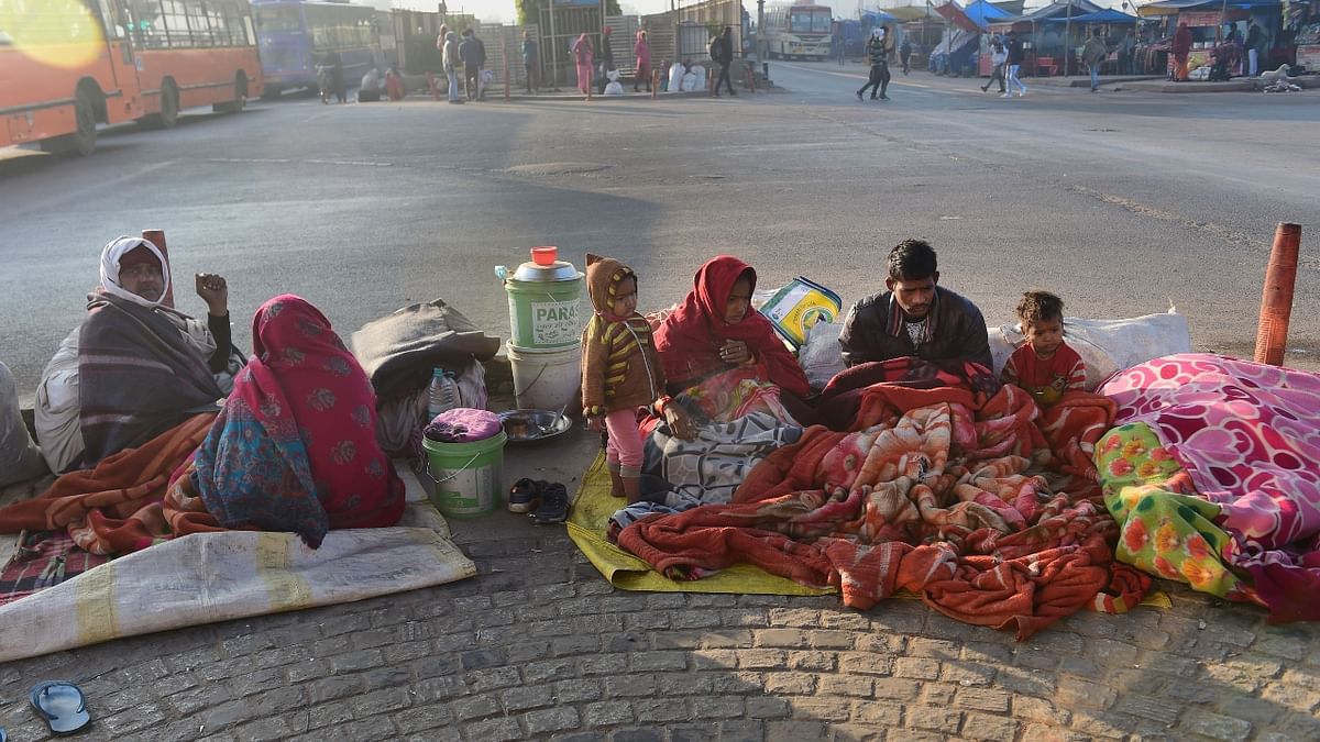 Cold wave swept parts of Haryana, Punjab, Rajasthan and Himachal Pradesh on December 19, 2021. Credit: PTI Photo