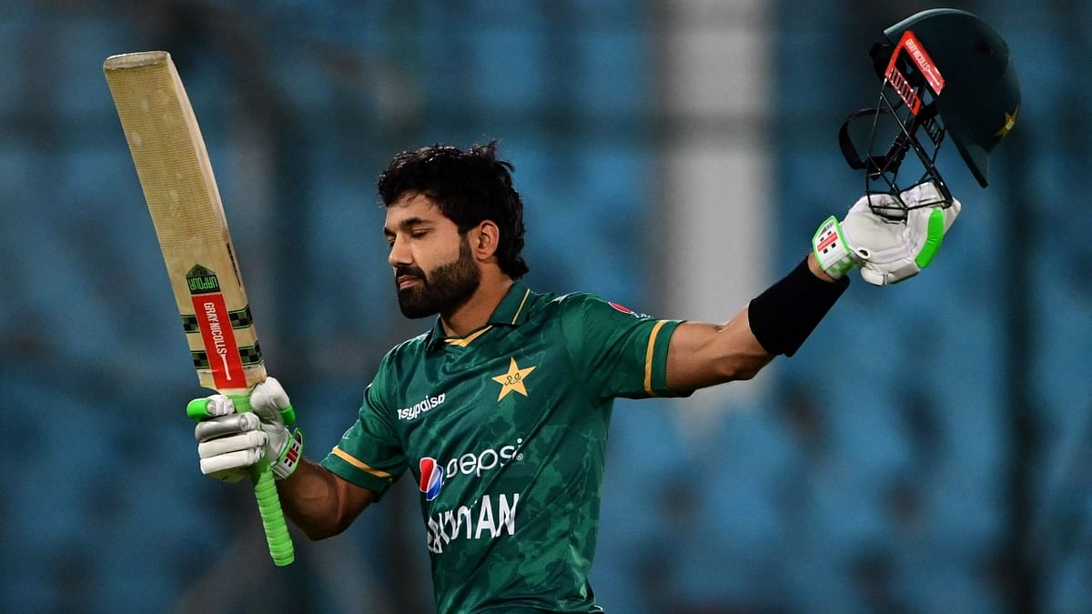 Pakistan's Mohammad Rizwan tops the list with 1915 runs. With a high score of 115*, his average was 56.32 in 45 innings. Credit: AFP Photo