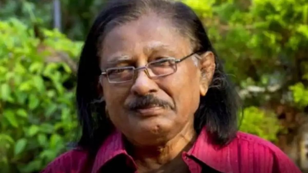 Popular Malayalam lyricist Bichu Thirumala, also a poet of repute and winner of two state awards, breathed his last at a private hospital in Kerala on November 26, 2021. Credit: Twitter/@KeralaGovernor