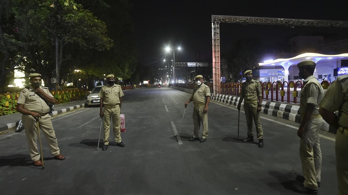 Uttar Pradesh Chief Minister Yogi Adityanath issued orders to initiate strict measures, including a statewide night curfew from December 25, in view of a rise in Covid cases across India. Credit: PTI Photo