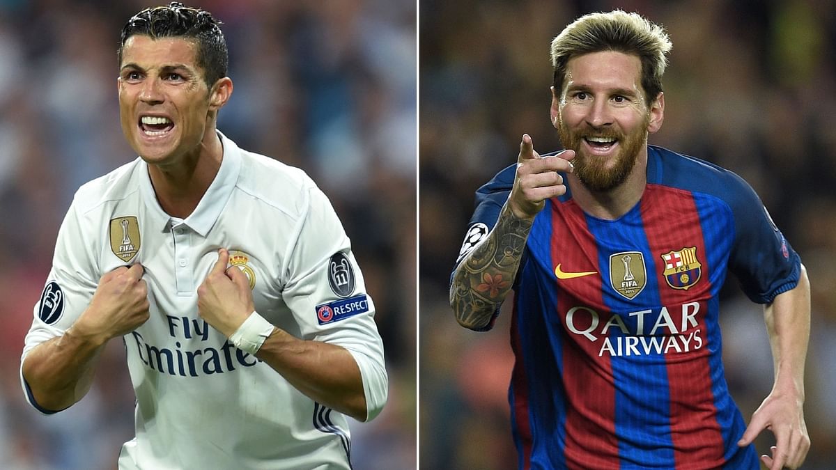 Messi, Ronaldo and records: Two of football's living legends, Portugal's Cristiano Ronaldo and Argentina's Lionel Messi, rewrote the record books. Ronaldo became the top scorer of all time for a national team with 115 goals and also the most capped European, having been selected 184 times. Messi outstripped Brazil's Pele as the best Latin American striker with 79 goals for Argentina. Credit: AFP Photo
