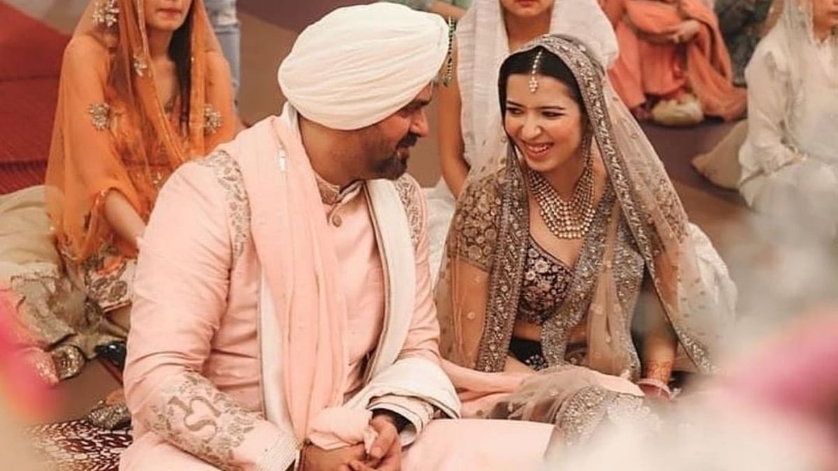 Bollywood actor Harman Baweja tied the knot with Sasha Ramchandani in Kolkata. The wedding took place in a traditional Sikh ceremony which was attended by relatives and close friends of the couple. Credit: Special Arrangement