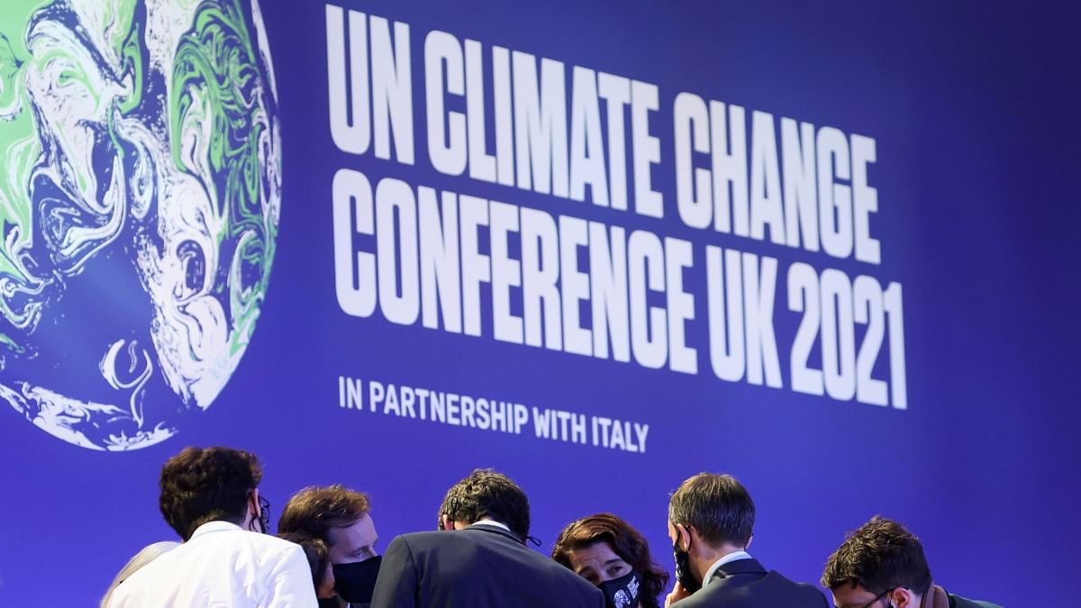 In November, the COP26 summit in Glasgow pledged to accelerate the fight against rising temperatures. But commitments fall short of what scientists say is needed to contain dangerous rises. Credit: AFP Photo
