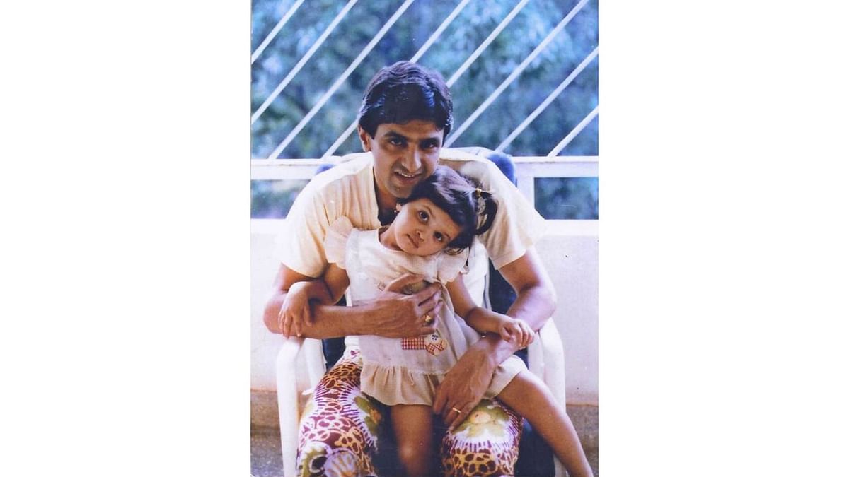 An adorable picture of Deepika with her father. She posted this picture on her father's 65th birthday. Credit: Instagram/deepikapadukone