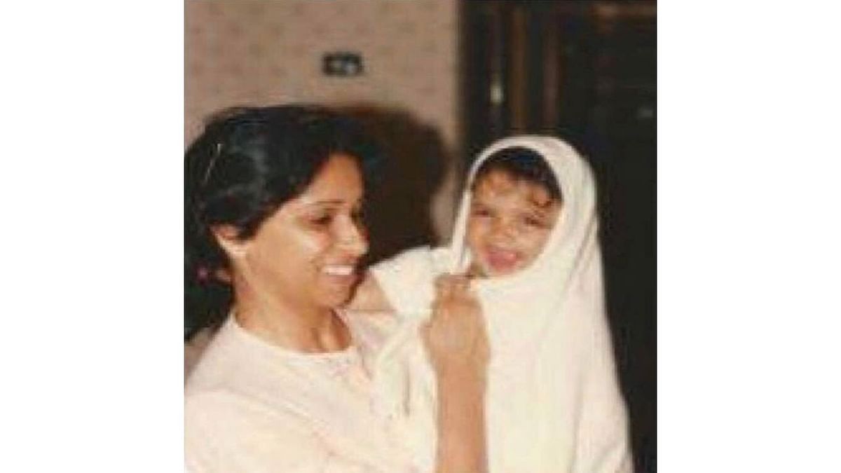 Deepika Padukone during her early years, seen with her mother Ujjala. Credit: Instagram/deepikapadukone