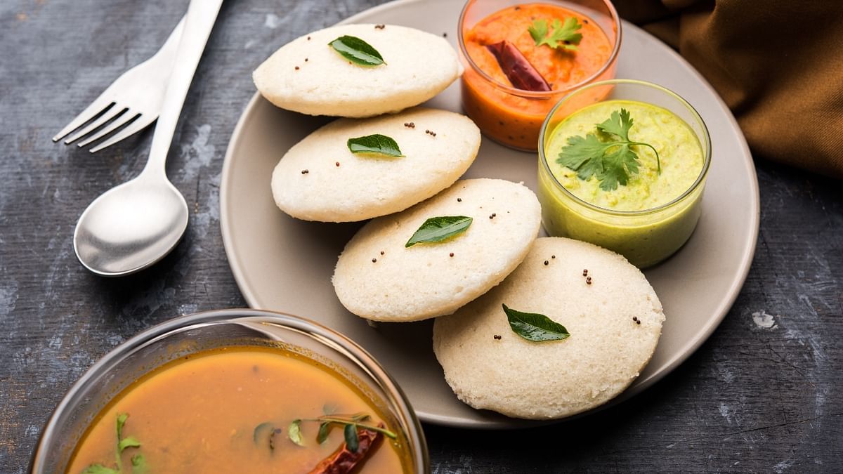 Idli: Idlis are an all-time breakfast favourite - why not change the base from white rice to Oats along with dal, adding more fibre, more protein and better energy. Credit: Getty Images