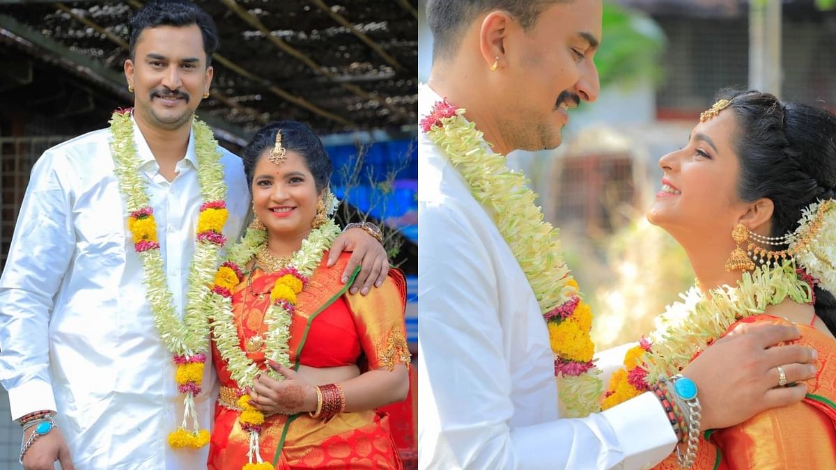 Actor Shubha Poonja marries Sumanth Billava; see pics