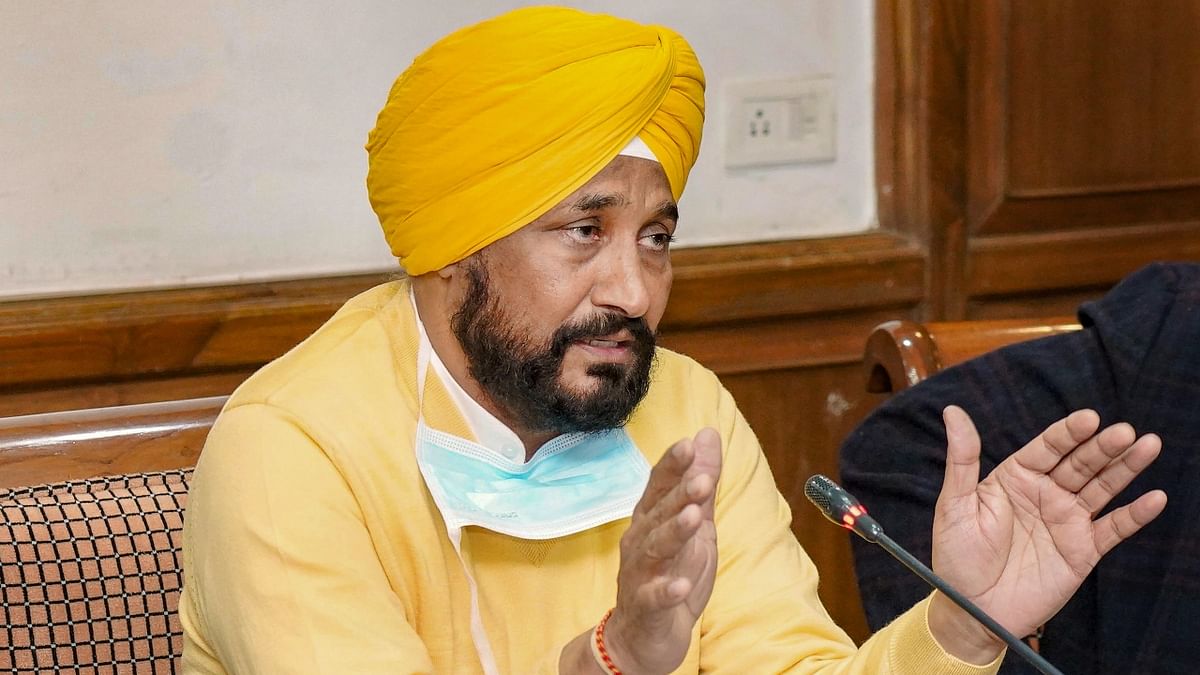 On the defensive, Punjab Chief Minister Charanjit Singh Channi at a press conference denied there was any security lapse or political motive behind it and said his government was ready for an inquiry. Credit: PTI Photo
