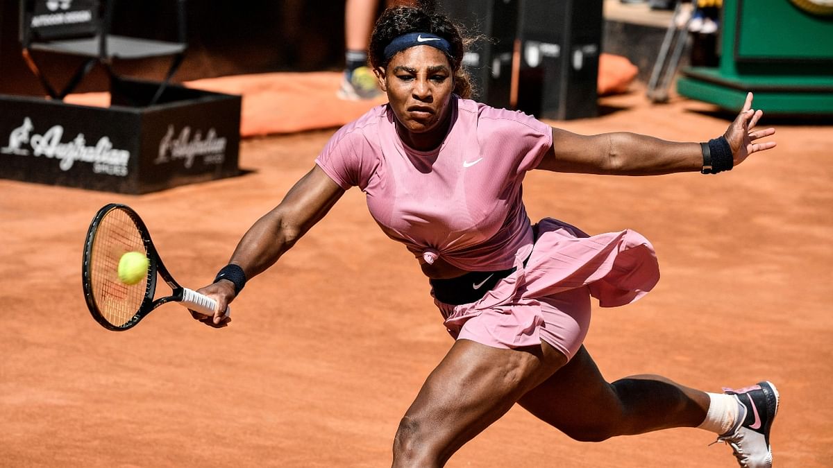 American professional tennis player Serena Williams secured the second position with an annual earnings of $45.9 million. Credit: AFP Photo
