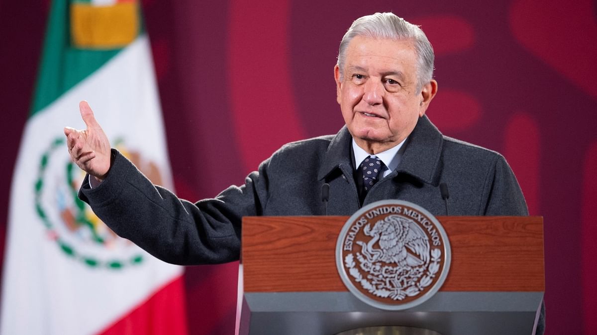 President of Mexico Andres Manuel Lopez Obrador was positioned second with the approval rating of 66%. Credit: Reuters Photo