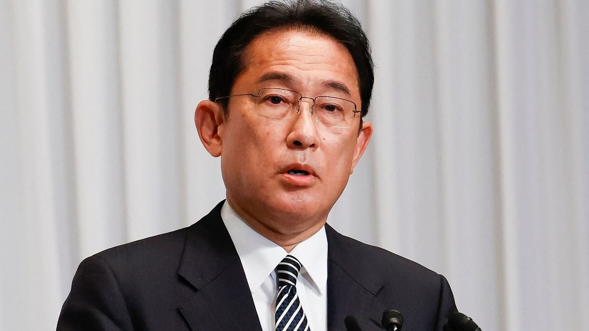 With 48% of approval ratings, Japan's Prime Minister Fumio Kishida secured fourth position. Credit: AFP Photo