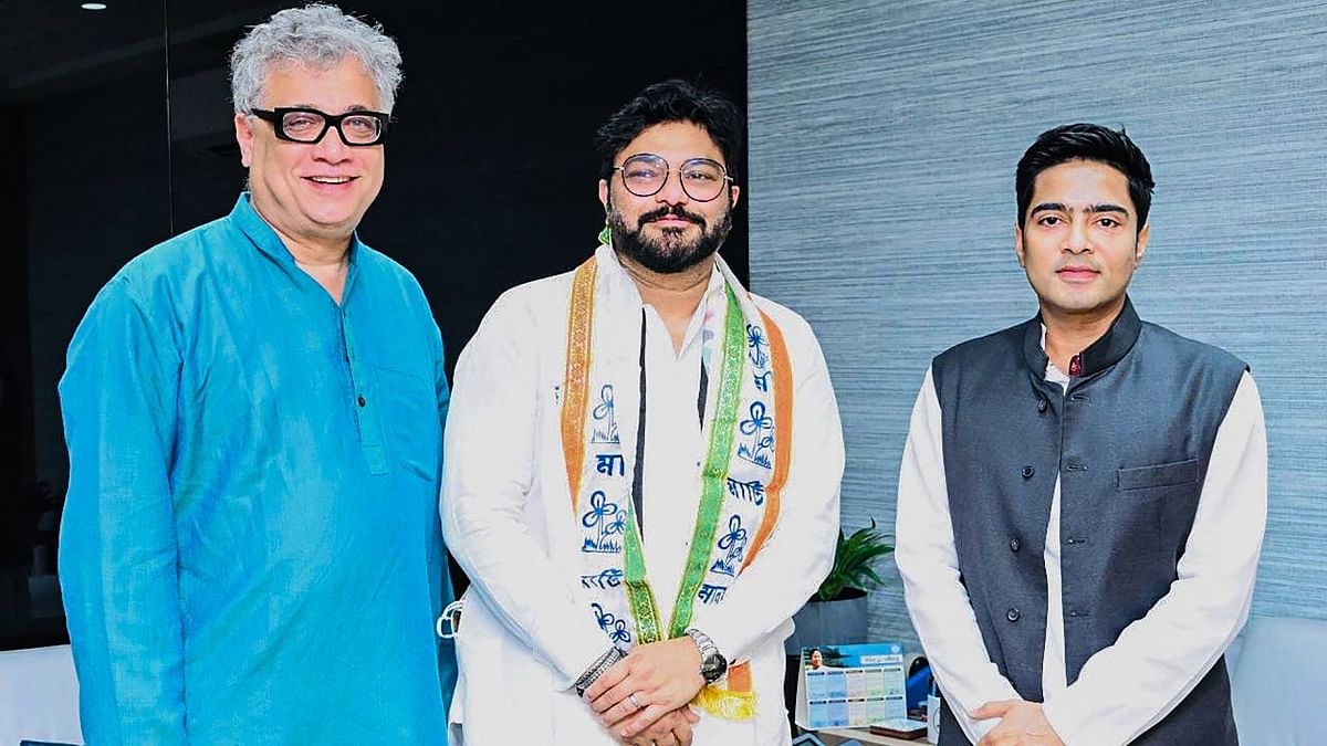 With the TMC aiming to enter state politics across India and emerge as a national party for the 2024 polls, it roped in former Union Minister and sitting MP Babul Supriyo towards the end of last year. Credit: PTI Photo