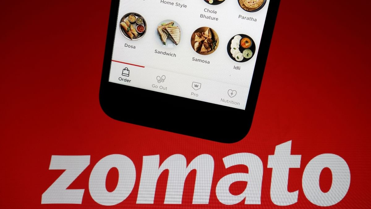 Zomato share price saw a sharp correction of approx. 33% from its 52-week high price after showing a promising run in the share market. Credit: Reuters Photo