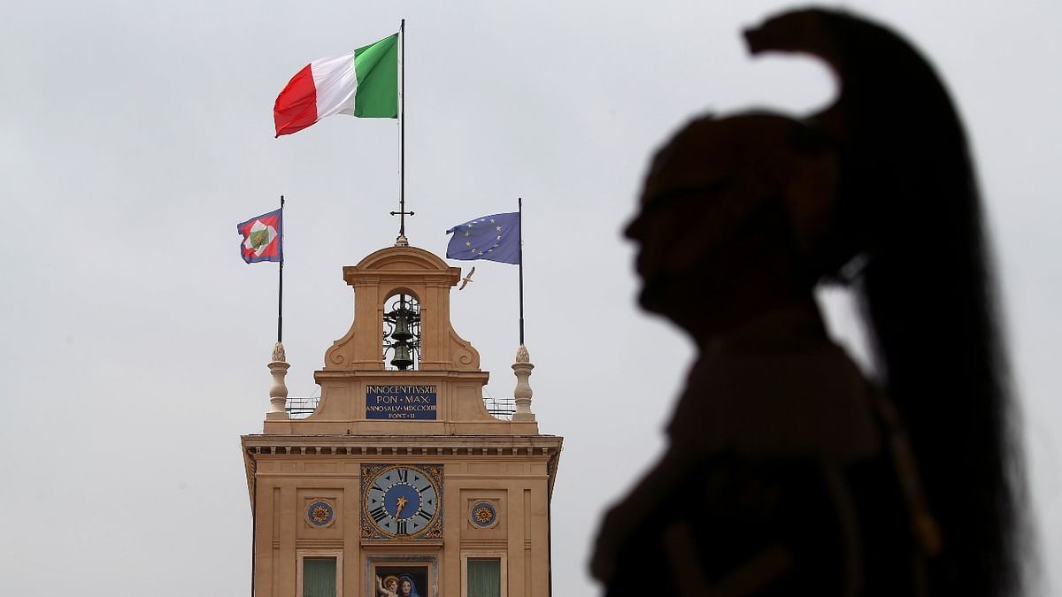 Italy grabbed the eighth rank with an estimated GDP of approx. 1884.94 billion US dollars. Credit: Reuters Photo
