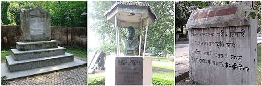 2. Mangal Pandey Park in Barrackpore, West Bengal | Known as ‘the first martyr’, a ‘great patriot’ and ‘religious zealot’, Mangal Pandey, the revolutionary rose up against British Lieutenant Baugh, starting the outbreak of the Indian mutiny of 1857, on March 29, that year, at Barrackpore. The park also has a statue of the sepoy under the banyan tree where he was hanged by the British authorities. Credit: Wikimedia Commons