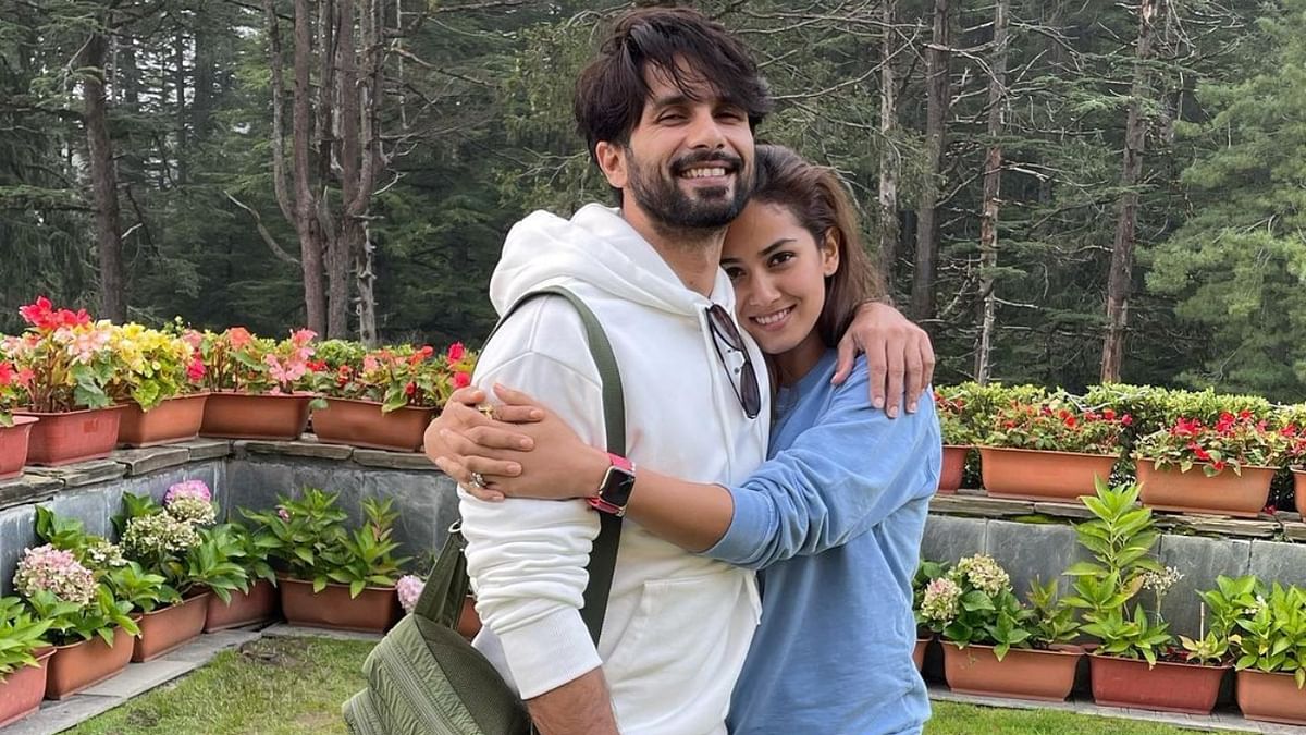 Shahid Kapoor and his wife Mira Kapoor donned the investor's hat for yoga and wellness startup, SARVA. Credit: Instagram/shahidkapoor
