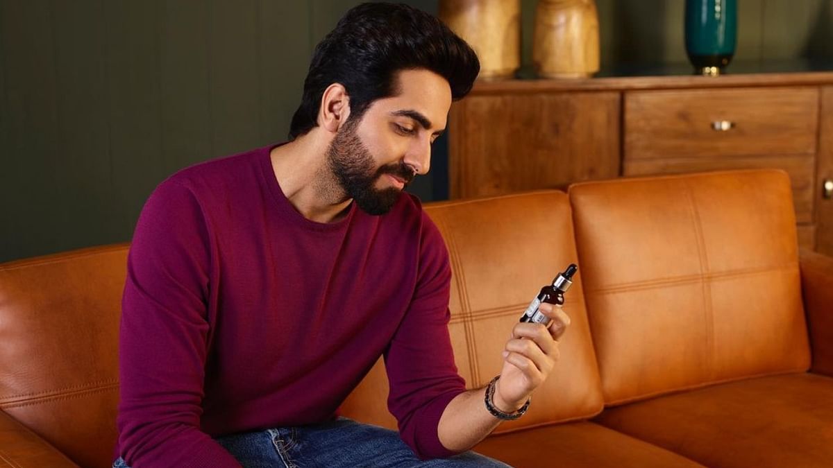 Actor Ayushmann Khurrana feels ‘The Man Company’ has a great potential and has increased his stake in the male grooming startup company. Credit: Instagram/ayushmannk