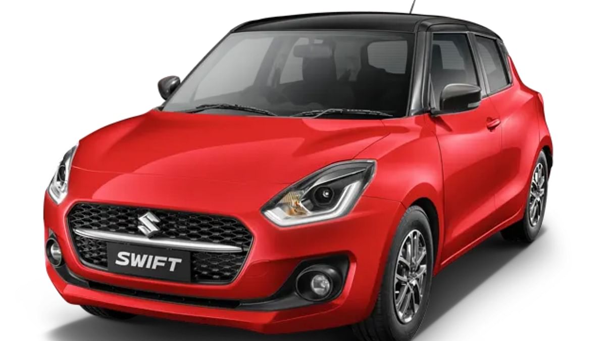 Second on the list was Maruti's premium hatchback car, Swift. The company sold over 19,000 units in the month of January 2022. Credit: Maruti Suzuki