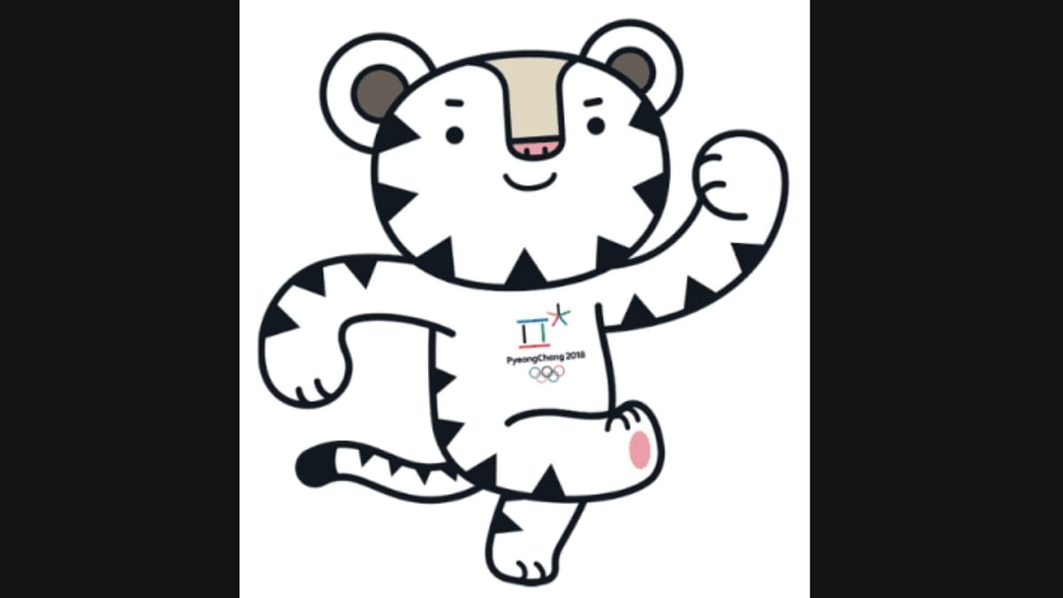Pyeongchang 2018: Soohorang, the mascot of the PyeongChang 2018 Olympic Winter Games, took its motif from the white tiger. Credit: Olympics.com