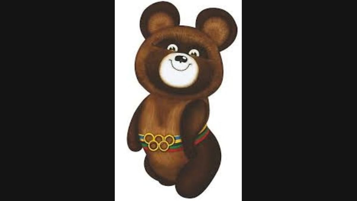 Moscow 1980: Misha bear, the Moscow Summer Olympics mascot, was a familiar animal in Russia who appeared in many popular stories, songs and poems. Credit: Olympics.com