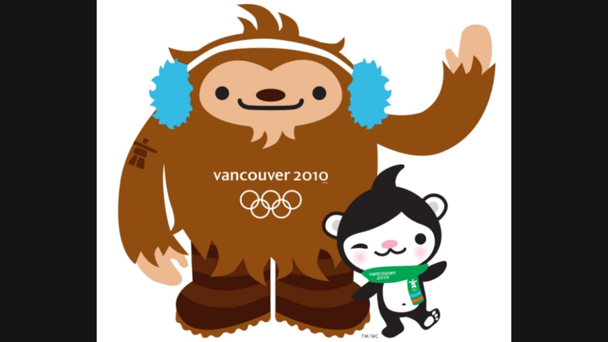 Vancouver 2010: Quatchi and Miga - mascots were creatures inspired by the fauna and tales of the First Nations on the West coast of Canada. Credit: Olympics.com