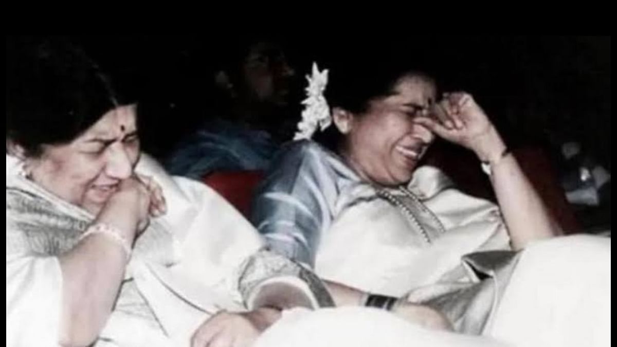 Together with her younger sister Asha Bhonsle -- a superstar in her own right -- Mangeshkar dominated Bollywood music for more than half a century, and is considered by many to be the Indian film industry's greatest-ever playback singer. Credit: Instagram/@lata_mangeshkar