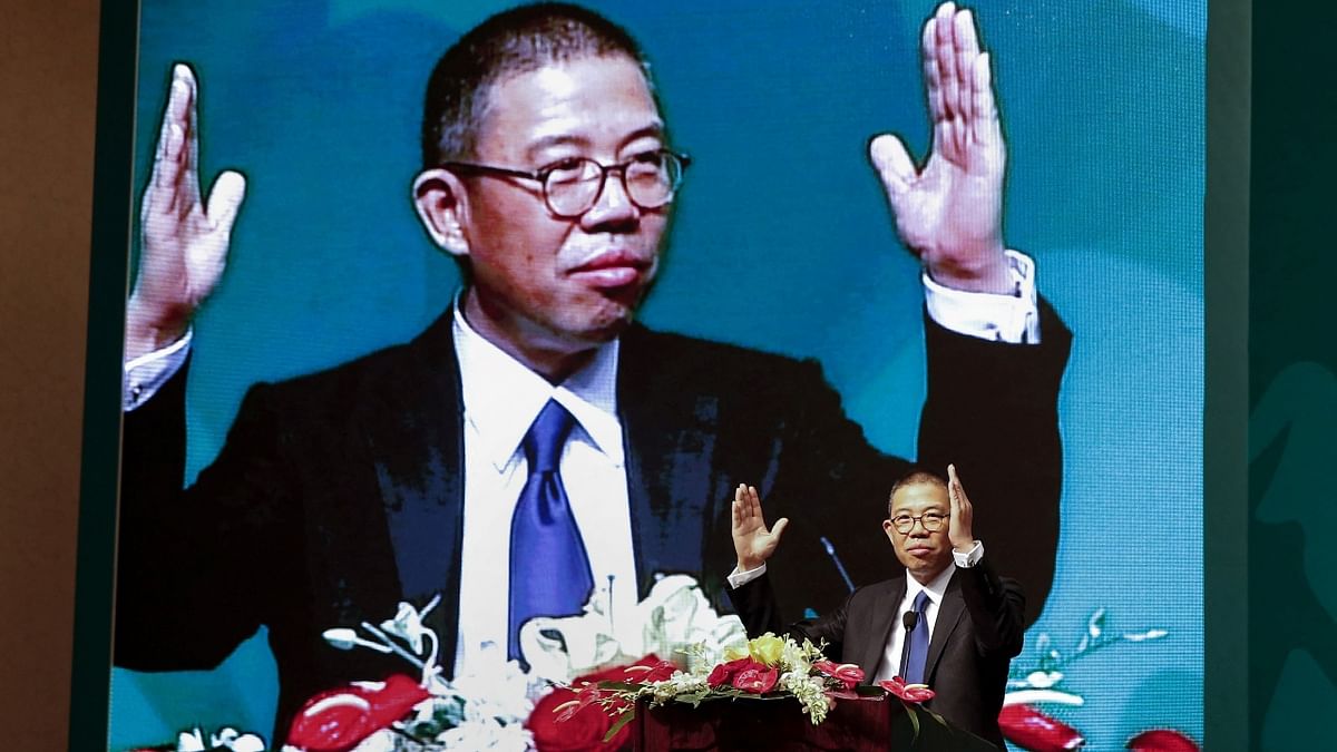 Zhong Shanshan, chairman of Chinese bottled-water company Nongfu Spring, grabbed third spot with a $73.6 billion net worth. Credit: AFP Photo