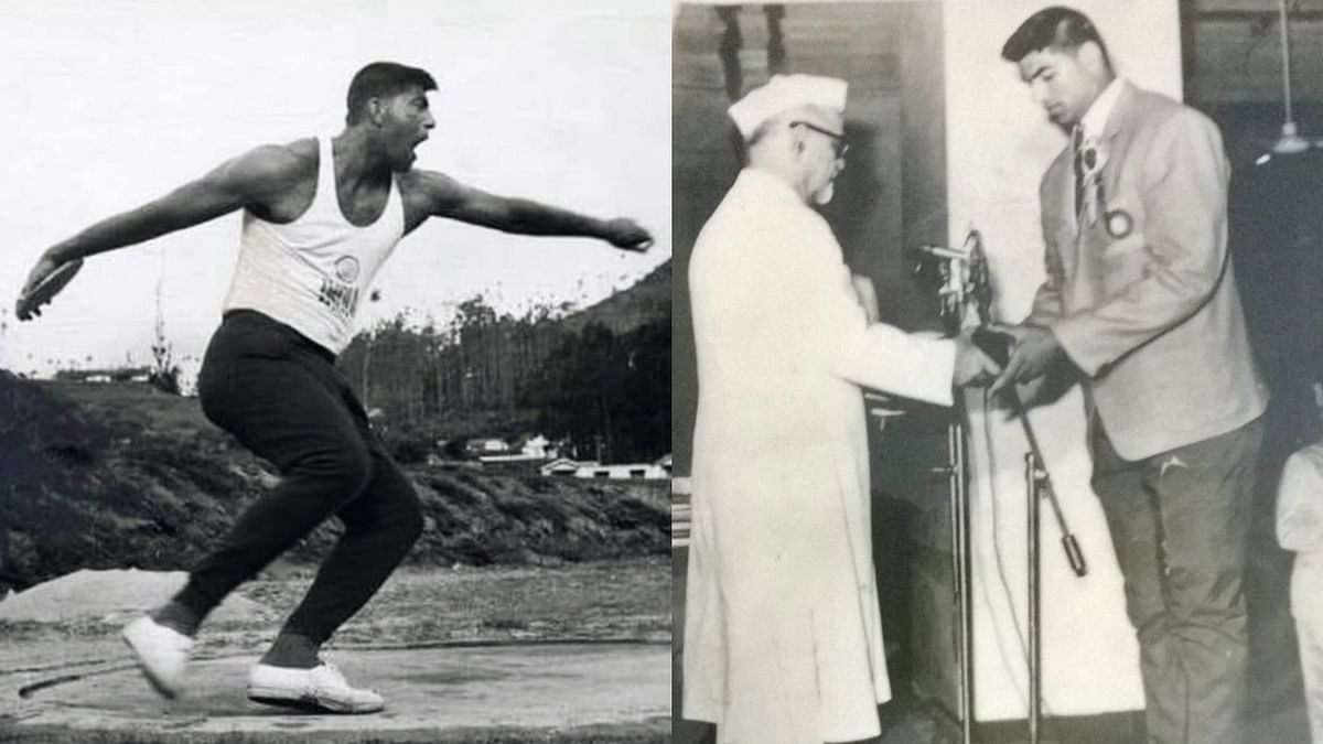 Sobti is a two-time Olympian (1968 Mexico Games and 1972 Munich Games) and four-time Asian Games medallist (2 gold, 1 silver and 1 bronze). This tall and big athlete was a pro at hammer and discus throwing. Credit: Twitter/@BSFIndia