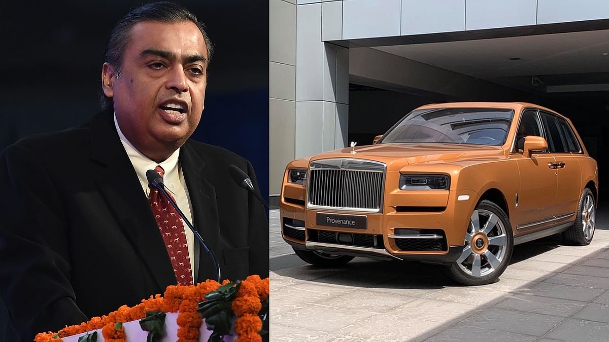 Reliance Industries chairman Mukesh Ambani has reportedly purchased India’s most expensive car. Credit: Rolls Royce & PTI Photo