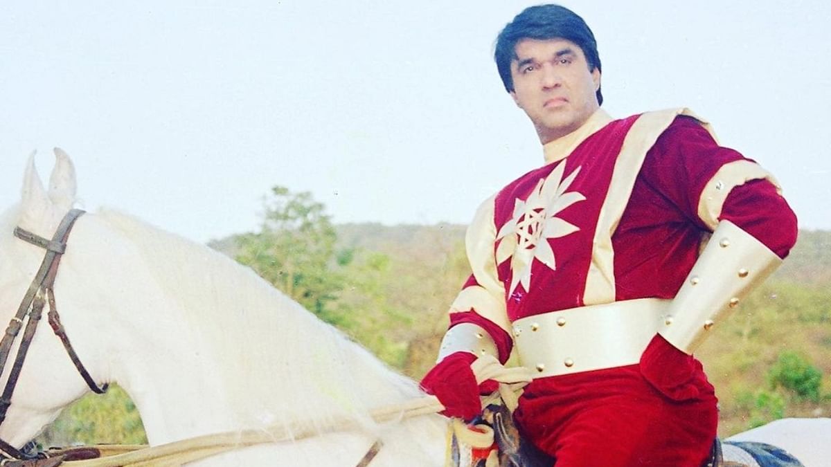 A nine-year-old allegedly set himself ablaze in 1999 believing that Shaktimaan would come to hisrescue. Credit: Instagram/iammukeshkhanna
