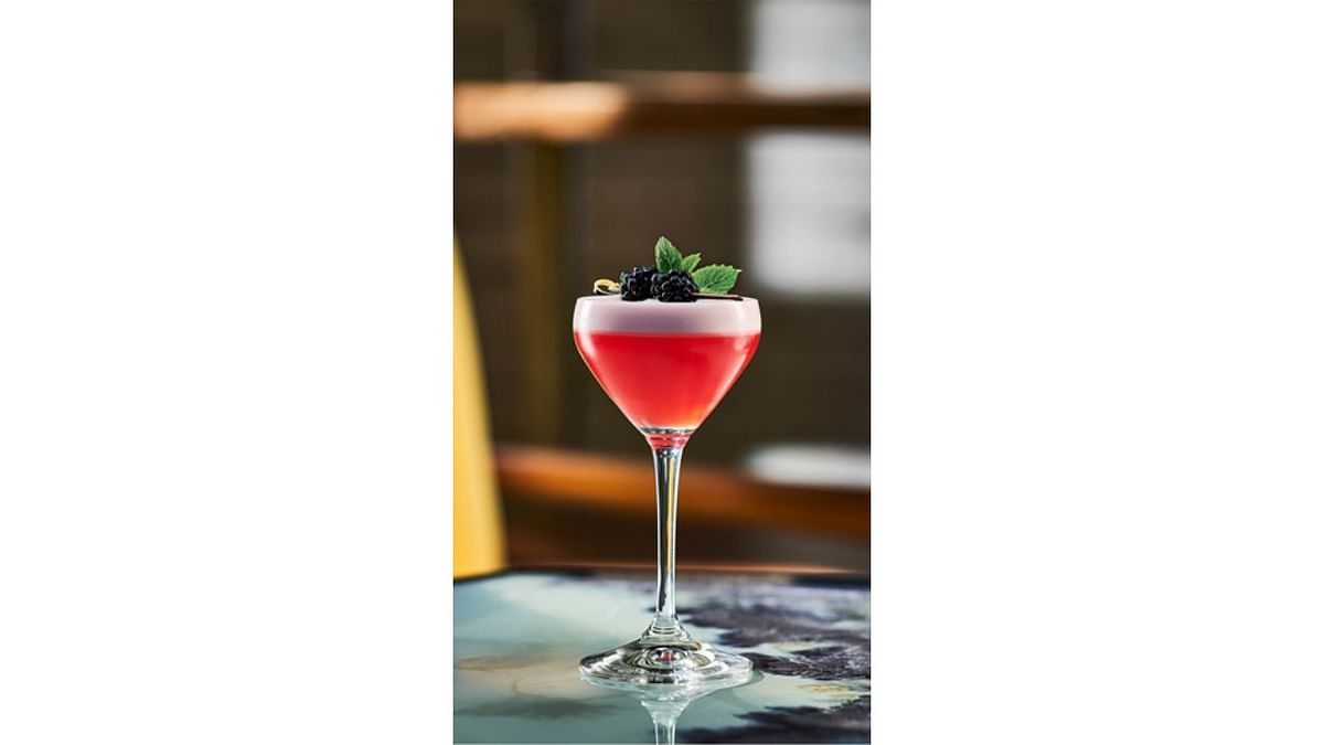 Belvedere Blackberry Sour: An ideal drink for the couples who're in a decade-lasting relationship. Credit: Special Arrangement