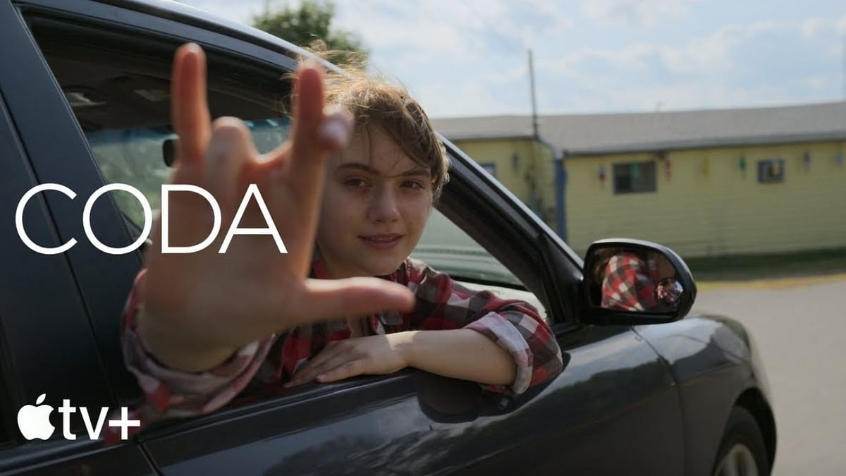 'CODA' on Apple TV+: A coming-of-age romantic-drama film drama is about the only hearing member of a deaf family. Credit: Apple TV