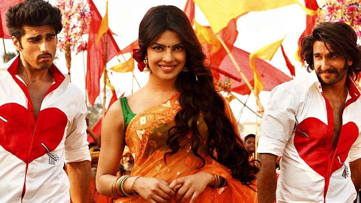 Tune Maari Entriyaan from ‘Gunday - This playful track was picturised on actors Priyanka Chopra, Ranveer Singh and Arjun Kapoor and was an instant hit. Credit: YRF